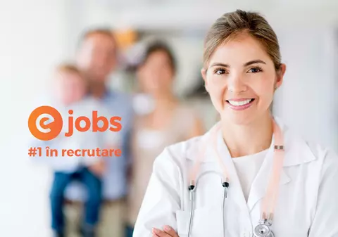 Vrei un job în domeniul medical? Pe eJobs.ro, salariile medicilor depășesc 1.000 de euro pe lună