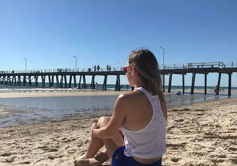 Simona Halep face Crăciunul la plajă! FOTO