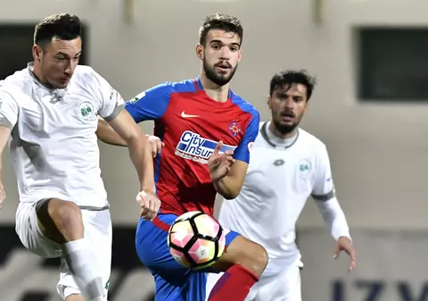 Tudorie a călcat strâmb. Steaua n-are vârf pentru meciul decisiv de la Villarreal, dar antrenorul l-a trimis la ”cărat bagaje” pe gălățean