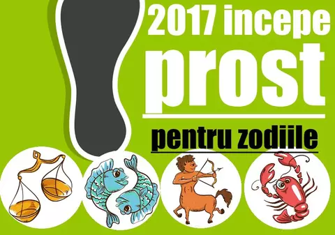 Zodiile care încep anul 2017 „cu stângul”