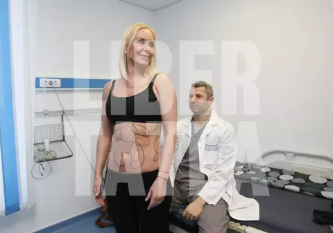 FOTO EXCLUSIV/ Cură de îngrășare pentru un... fund tare! Vica Blochina și-a injectat surplusul de pe talie în fese