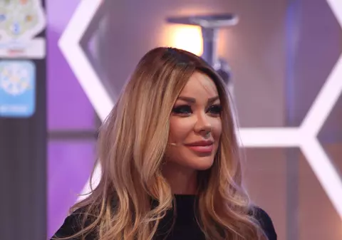 FOTO EXCLUSIV/ Bianca Drăgușanu îi poartă noroc lui Victor Slav. Tatăl fiicei sale a câștigat o grămadă de bani pe spatele ei