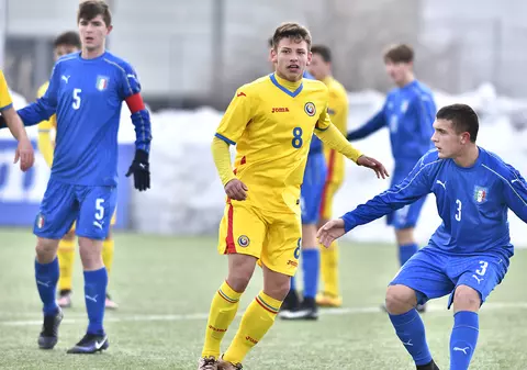România U 16 - Italia U 15 0-3, într-un amical disputat, marţi, la Buftea. Micii tricolori n-au mişcat în front | VIDEO