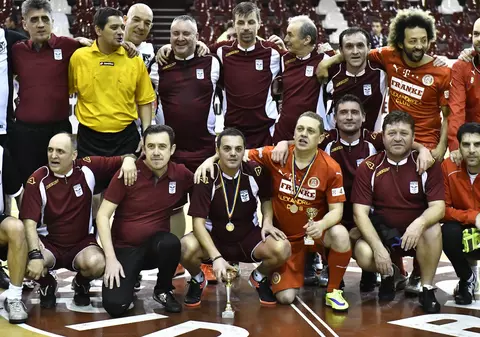 Rapid Old Boys a câștigat triunghiularul cu Sportul și naționala artiștilor | FOTO