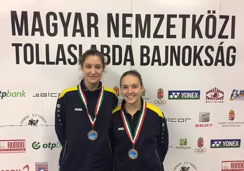 Badminton. Bronz pentru Maria Duțu și pentru Ioana Grecea, la Internaționalele de Juniori ale Ungariei