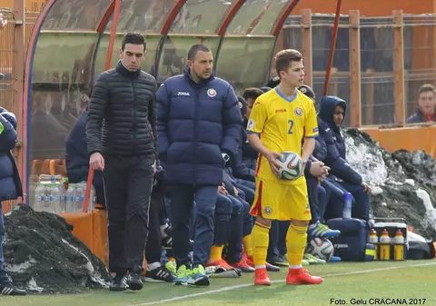 Naționala Under 15 a României a remizat cu selecționata similară a Moldovei / GALERIE FOTO