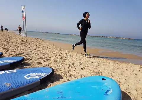 Andreea Marin se relaxează în Tel Aviv. Cum și-a început dimineața