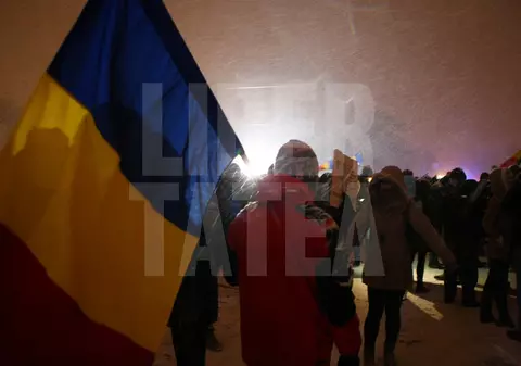 A 9-a zi de proteste în Capitală