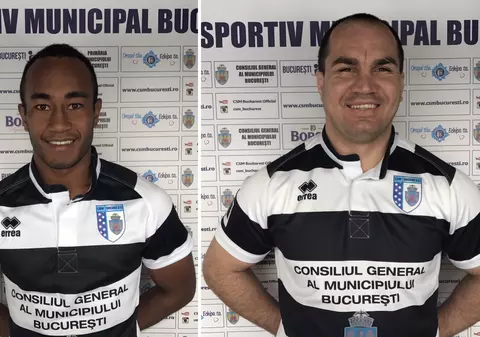 Rugbiștii Daniel Carpo și Livinai Tuicakau au semnat cu CSM București