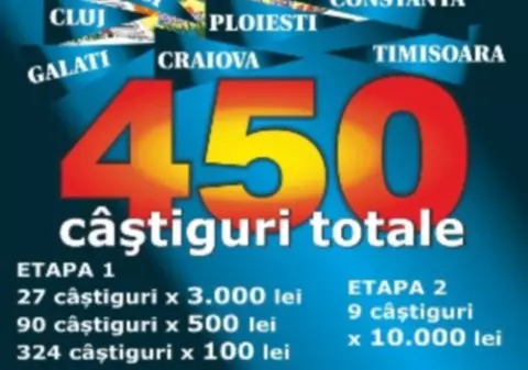 Loteria sărbătorilor de Paște 2017. Loteria Română a pus la bătaie 248.500 de lei