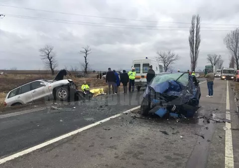Un mort și trei răniți în urma unui accident, la ieșirea din Buzău