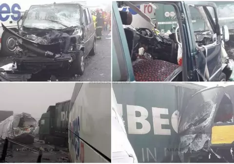 UPDATE | Grav accident la granița cu Ungaria. Un sibian de 40 de ani, printre persoanele decedate | VIDEO și FOTO