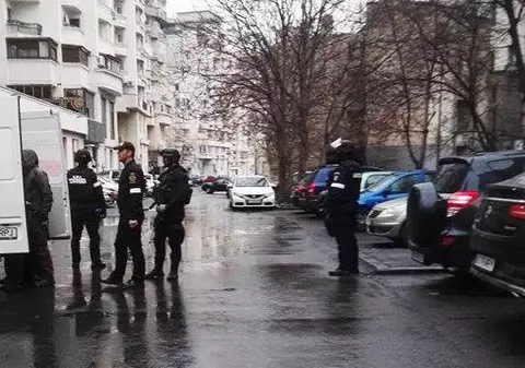 FOTO/ Alertă cu bombă la Ambasada Israelului. Un geamantan suspect a declanșat alarma