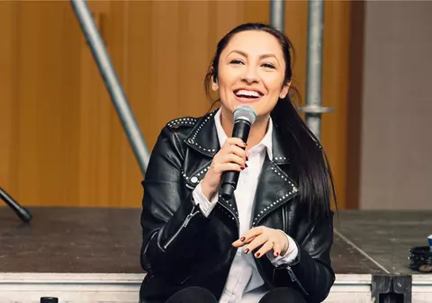 Pepe își duce fetițele la concertele nașei Andra. Rosa și Maria au învățat melodiile artistei | VIDEO