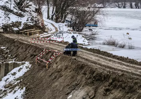 UPDATE. Bombă în Portul Giurgiu. Proiectilul descoperit a fost detonat într-un poligon