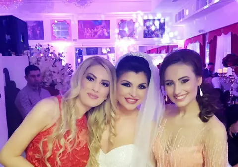 Claudia Ghițulescu s-a căsătorit religios. Imagini de la petrecerea de nuntă / VIDEO
