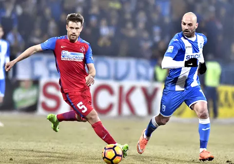 Liga 1, etapa a 24-a. CSU Craiova - Steaua 1-2. Revanșa ”expiratului” Pintilii și oltenii cei risipitori