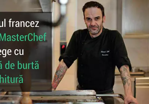 VIDEO EXCLUSIV/ Juratul francez de la MasterChef se simte 70% român. „Duminca, mănânc obligatoriu ciorbă de burtă, tochitură”