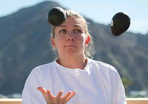 Halep va participa la Tie Break Tens: ”Va fi o noapte de neuitat!”. Înaintea debutului la  Indian Wells, Simona a jonglat cu avocado | VIDEO
