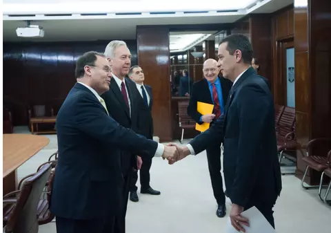 Grindeanu, discuții cu Ambasadorul SUA la București: Tema: Înființarea unui Muzeu al Istoriei Evreilor din România