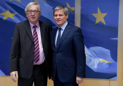 Dacian Cioloș, la Bruxelles: România să îşi definească clar obiectivul de aderare la euro
