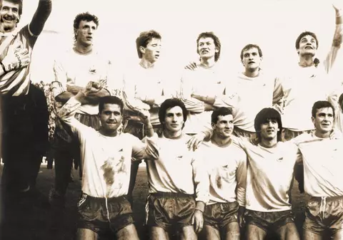 Cum s-a împăcat Gică Popescu cu Valentin Ceaușescu după România - Danemarca 3-1, joc ce a consfințit calificarea tricolorilor la Coppa del Mondo din 1990