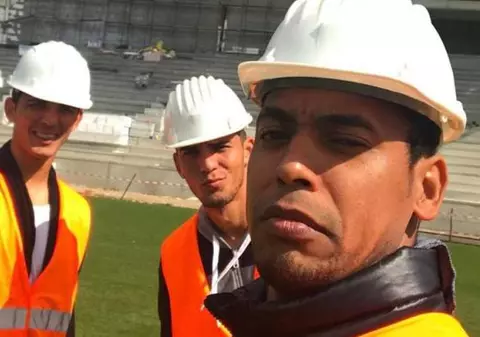 Eric a inspectat noul stadion al echipei Pandurii. Arena va avea 12.500 de locuri
