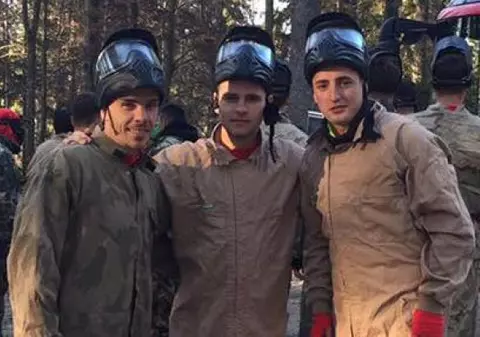 În minicantonamentul din Poiana Brașov, dinamoviștii s-au distrat la paintball