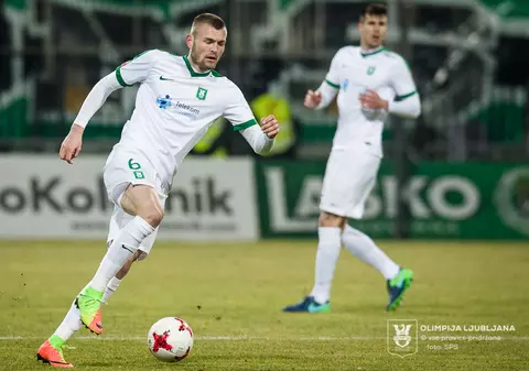 Alexandru Crețu a marcat în premieră pentru Olimpija Ljubljana