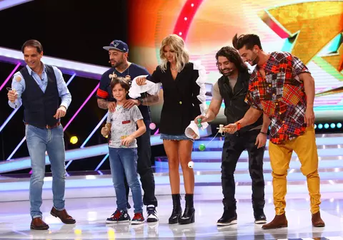 Pepe, Alina Eremia și Dan Negru, demonstrație de kendama, la Next Star
