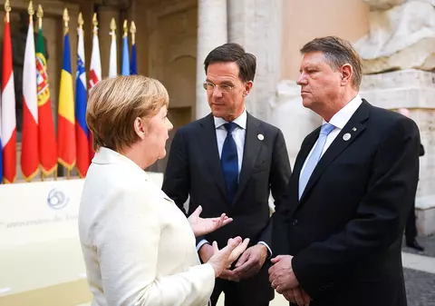 Președintele Iohannis, vizită oficială în Germania, săptămâna viitoare; Întâlnire bilaterală cu Emmanuel Macron, la Bruxelles