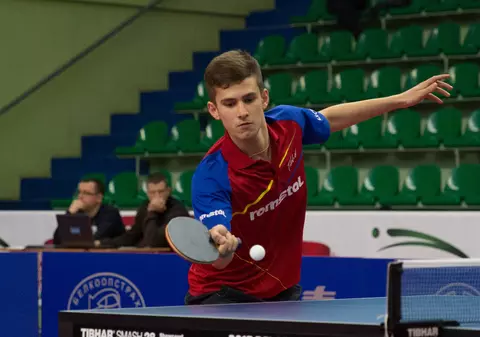 UPDATE. Juniorul Cristian Pletea, vicecampion european la simplu. Constănțeanul a cucerit aurul la dublu băieți / GALERIE FOTO&VIDEO