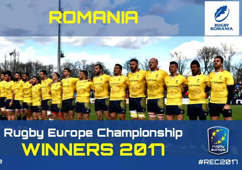 Și totuși România a câștigat Campionatul European de rugby. Greșeală incredibilă a Rugby Europe | FOTO