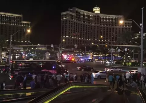 Jaf armat la hotelul Bellagio din Las Vegas. Hoții au dat spargere la un magazin