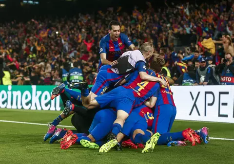 Bucuria fanilor de pe Camp Nou, după victoria istorică reușită de Barca împotriva lui PSG, a provocat un cutremur de pământ | VIDEO