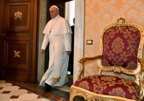 Papa Francisc îi primește pe liderii UE la Vatican