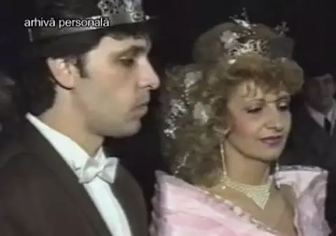 O idolatriza! Felul în care Cornel Galeș se purta cu Ileana Ciuculete atrăgea deseori zâmbete ironice/ IMAGINI DE LA NUNTĂ