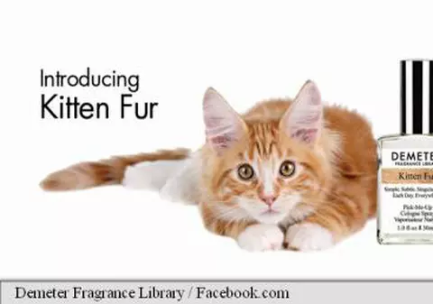 Parfum cu miros de blană de pisică. A apărut și luciul de buze care produce senzația unui botic umed de felină