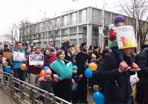 110.000 de persoane au participat la ”Marşul pentru viaţă 2017” de sâmbătă, în cele 138 de orașe
