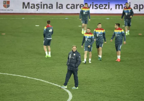 12 dintre cei 26 de tricolori convocați de Christoph Daum se antrenează la Mogoșoaia