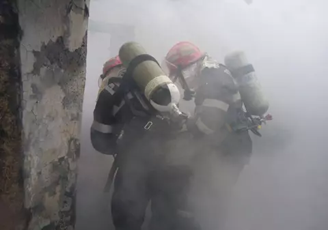 Incendiu la un centru social pentru copii din Vaslui