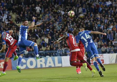 Liga 1, play-off, etapa a 5-a: CSU Craiova - FCSB 0-1. Bară și gol Gnohere! Avram a făcut praf meciul. Ivan, salvat de Niță! / FOTO&VIDEO