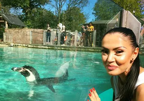 Băiețelul Andreei Mantea, fascinat de pinguini. Vedeta și David se află în vacanță la Londra. “A fost incredibil”