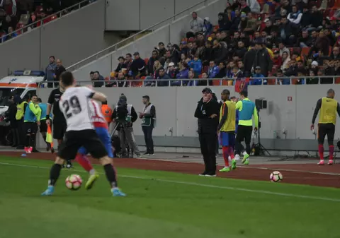 Toate declarațiile după FCSB - Viitorul. Hagi, lovit în cap cu monede! Benzar: ”Suntem campioni dacă ei pierd cu Dinamo!”. Gigi: ”Trebuia să fie 5-0. Titlul e la noi, oricum!”