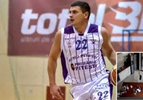 Bărbatul care l-a jefuit pe baschetbalistul de la BCM U Piteşti a fost reţinut în Covasna