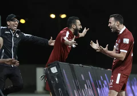 Mircea Axente a marcat un gol în partida Al Faysaly - Al Baten