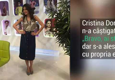VIDEO EXCLUSIV/ Cristina de la „Bravo, ai stil” și-a văzut visul cu ochii. Colegă cu Teo și Simona Pătruleasa