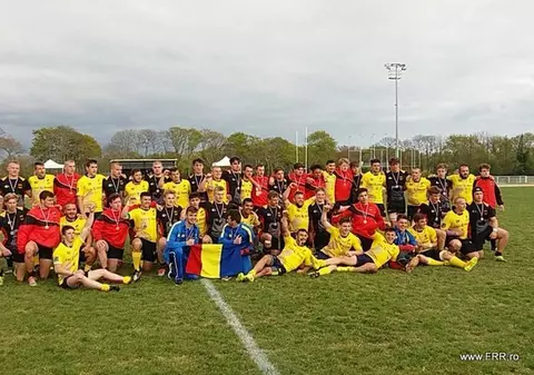 România U18 a cucerit medaliile de bronz la Rugby Europe U18 Trophy