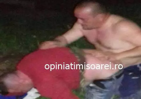 Doi polițiști s-au bătut într-un bar din Timiș. Violențele de la chef au fost filmate