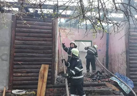 Cantonul Ocolului Silvic Nădrag a fost distrus complet în urma unui incendiu